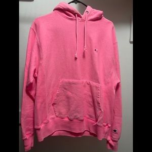 Champion Reverse Weave Hoodie PINK